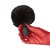 Punishment - Bunny Tail Silicone Anal Plug - Black thumbnail